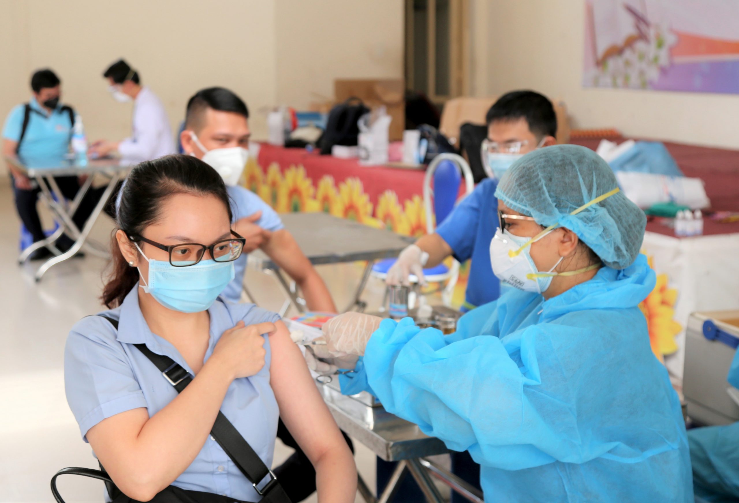 Tổng công ty Tân cảng Sài Gòn: Thần tốc triển khai chiến dịch tiêm vắc xin phòng Covid-19