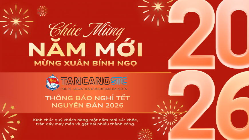 THÔNG BÁO NGHỈ TẾT NGUYÊN ĐÁN 2026