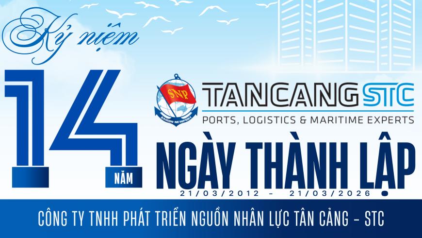 KỶ NIỆM 14 NĂM THÀNH LẬP TÂN CẢNG – STC