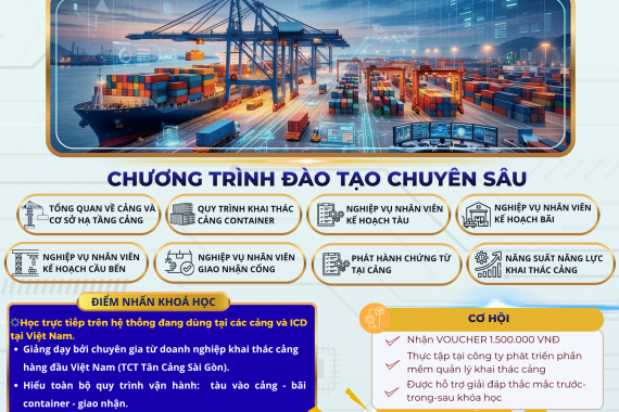 KHAI THÁC CẢNG SỐ – KHÓA HỌC CHUYÊN SÂU HOT 2026