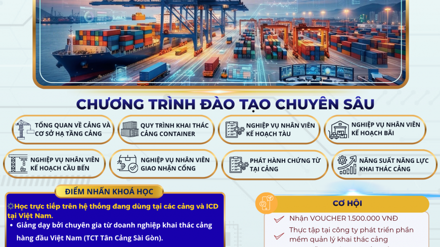 KHAI THÁC CẢNG SỐ – KHÓA HỌC CHUYÊN SÂU HOT 2026