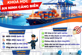 TÂN CẢNG STC CHIÊU SINH KHÓA HỌC AN NINH CẢNG BIỂN