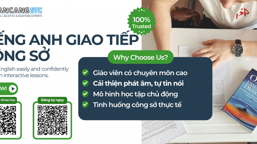 TANCANG-STC khai giảng khóa học Tiếng Anh Giao Tiếp Công Sở