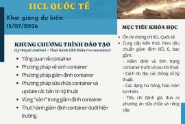 CHỨNG CHỈ IICL LÀ GÌ? VÌ SAO NGƯỜI LÀM CONTAINER NÊN SỞ HỮU CHỨNG CHỈ QUỐC TẾ NÀY?