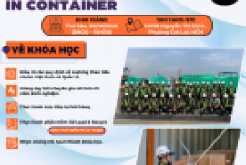 CHIÊU SINH KHÓA CHẰNG BUỘC, CHÈN LÓT HÀNG HÓA THÁNG 10/2026